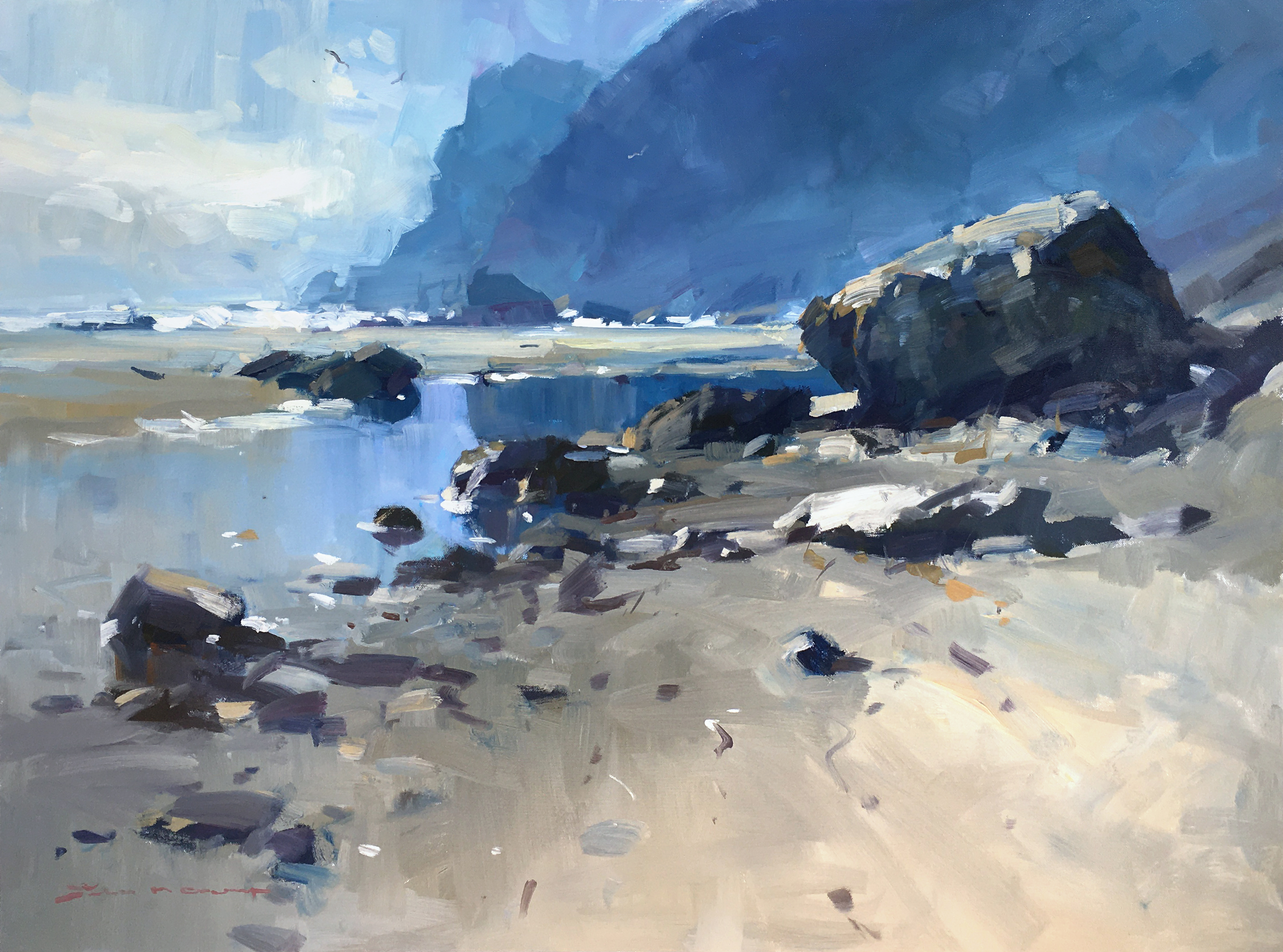 Taupo Bay by John Crump